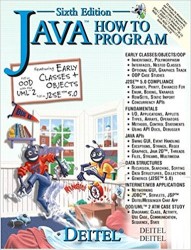  - Java How to Program (6th Edition)