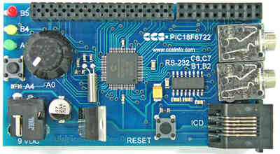 PIC18F6720 Prototyping Board