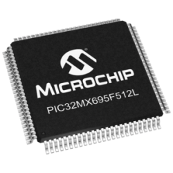 MICROCHIP - PIC32MX695F512L-80I/PF